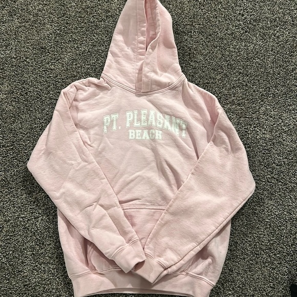 Girls Large Point Pleasant Beach  Sweatshirt Size L - Picture 1 of 3